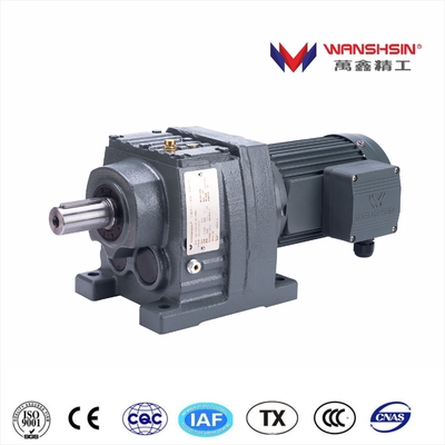 Moteur à induction avec le réducteur de vitesse et VFD, moteur à courant alternatif avec le réducteur